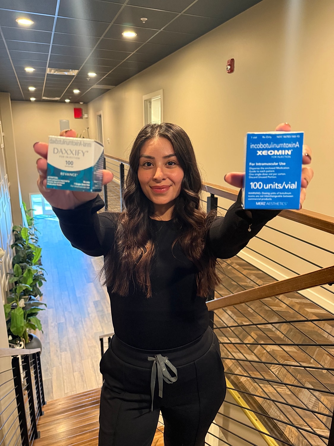 indianapolis xeomin model with blonde hair