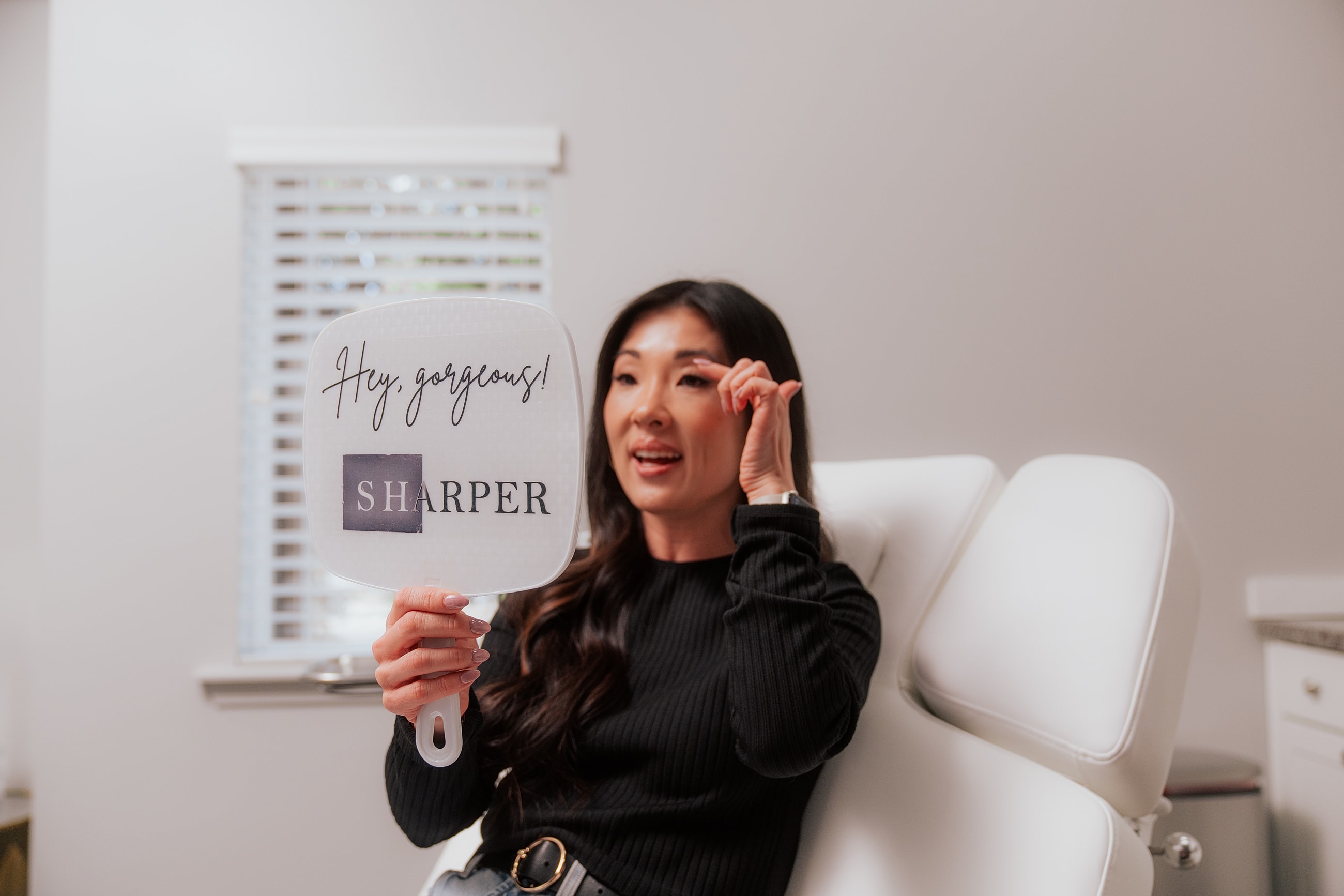 indianapolis radiesse model with brown hair