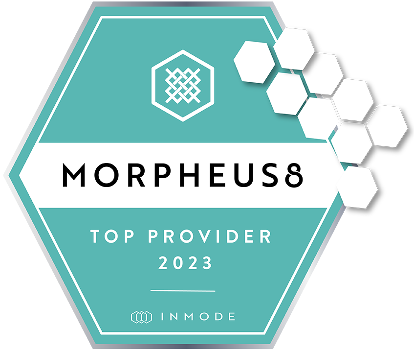 morpheus8 top provider 2023 award from inmode